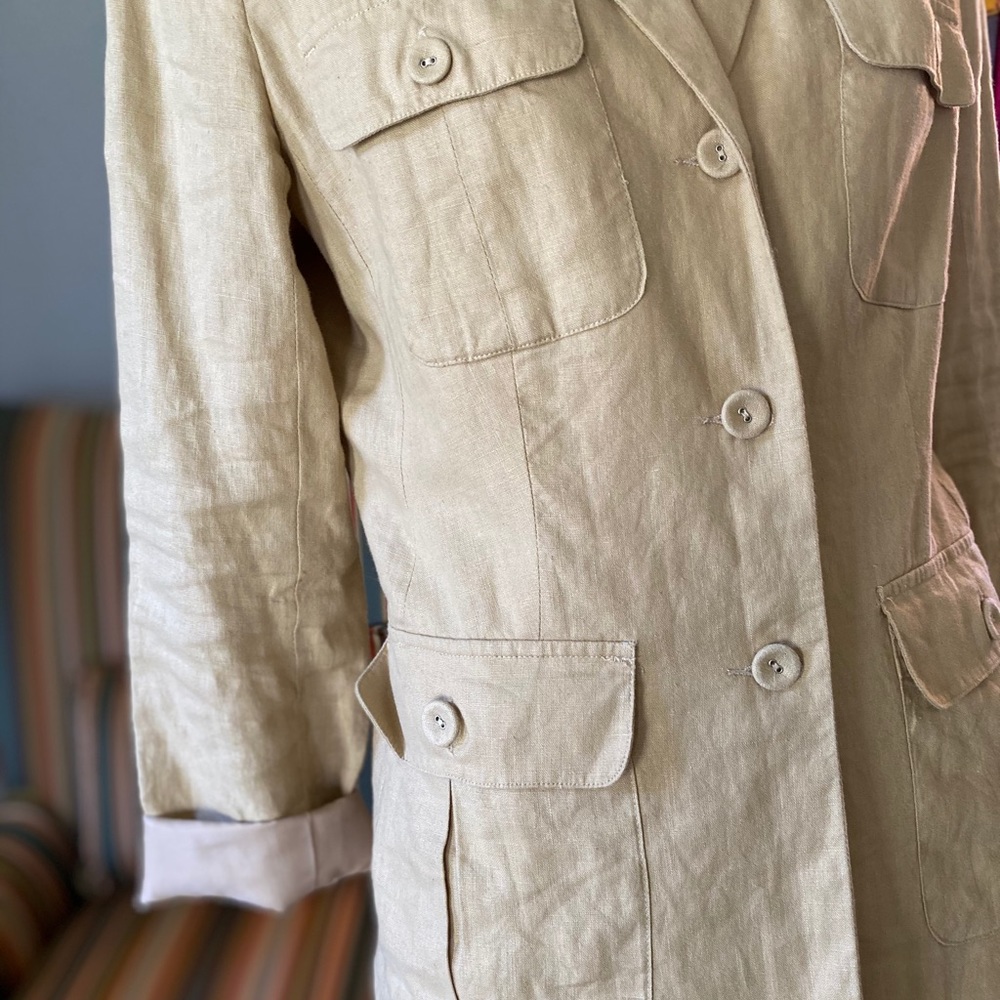 Merona linen Jacket. - Picture 6 of 7
